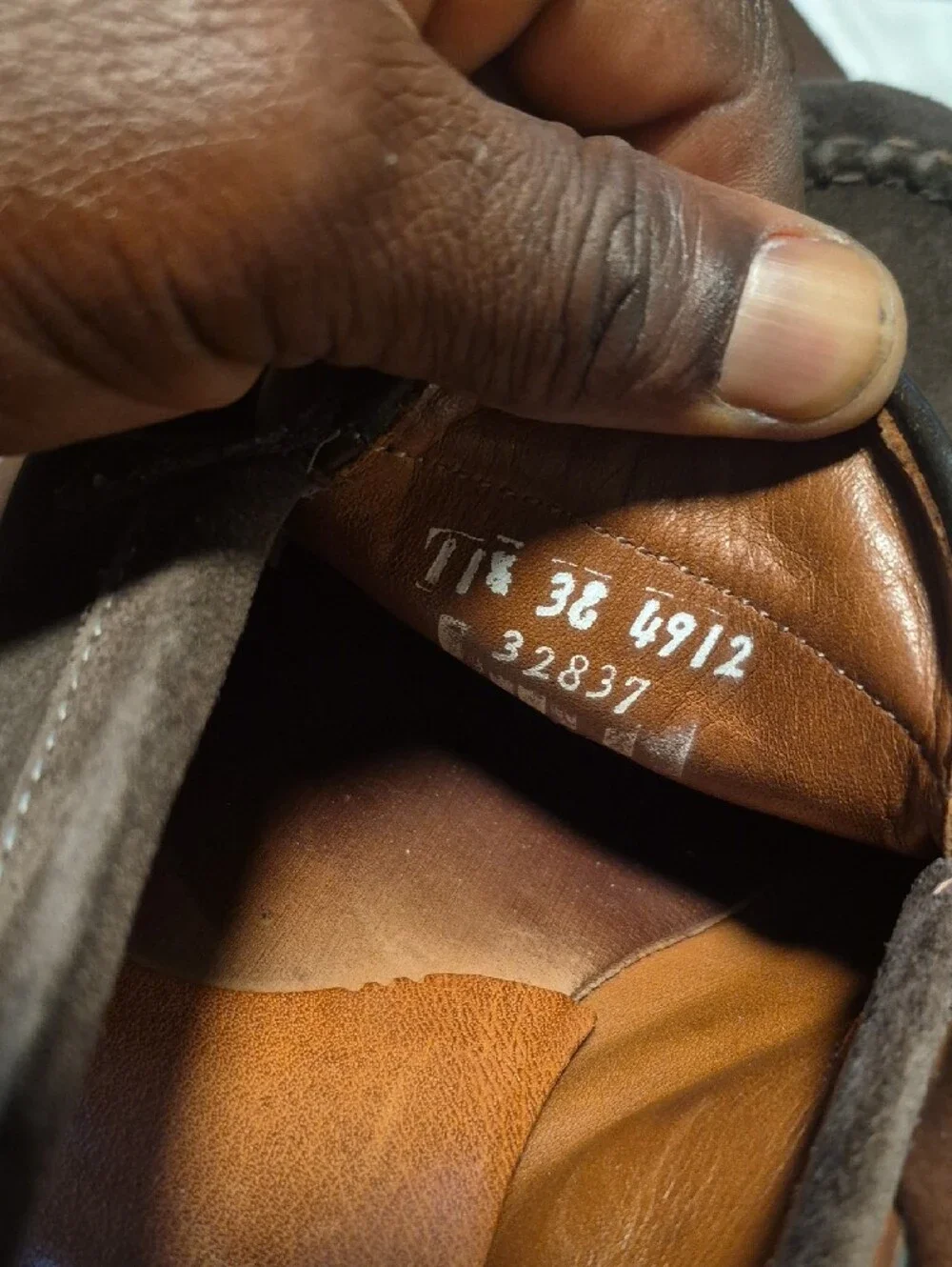 Allen Edmonds Dark Brown Suede Penny Loafers
